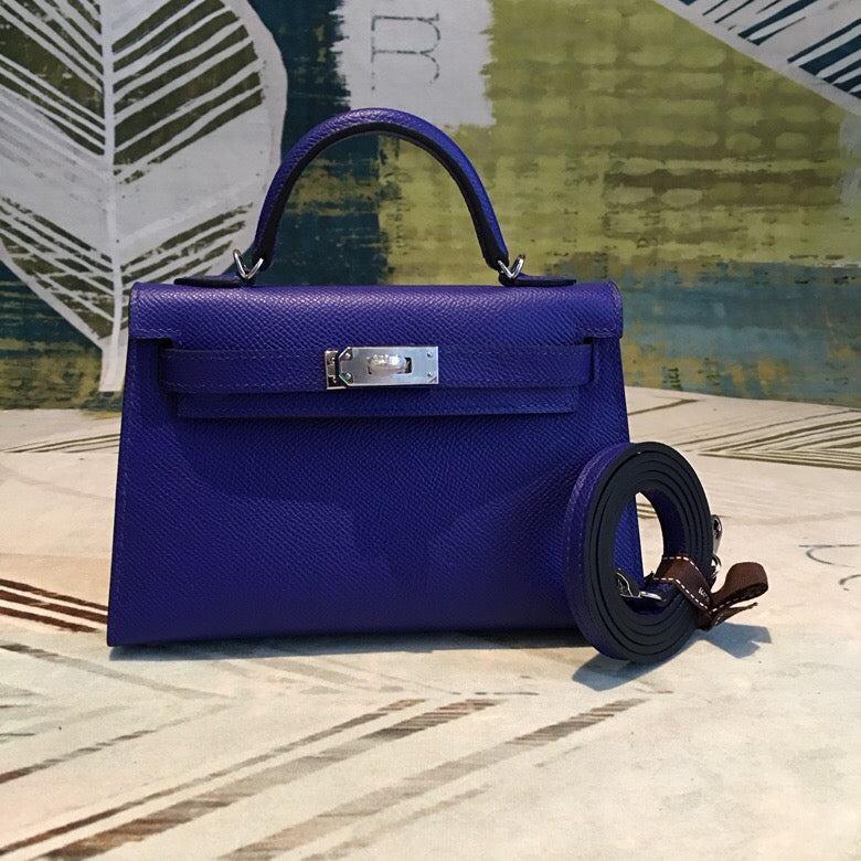 Top Quality Kelly Dark Violet For Women Mini Travel Bag