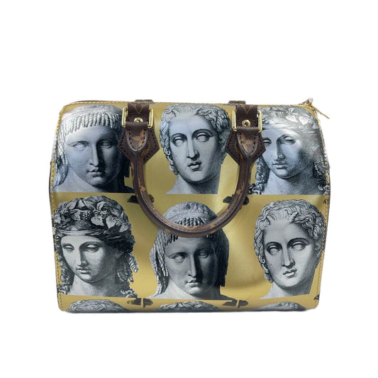 Louis Vuitton Speedy 25 Bandouliere Fornasetti Design Handbag