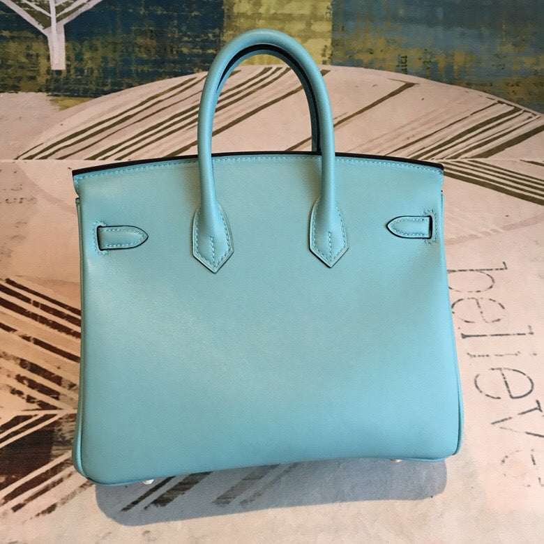 Top Quality Birkin Light For Women Toned Blue Gold Travel Bag