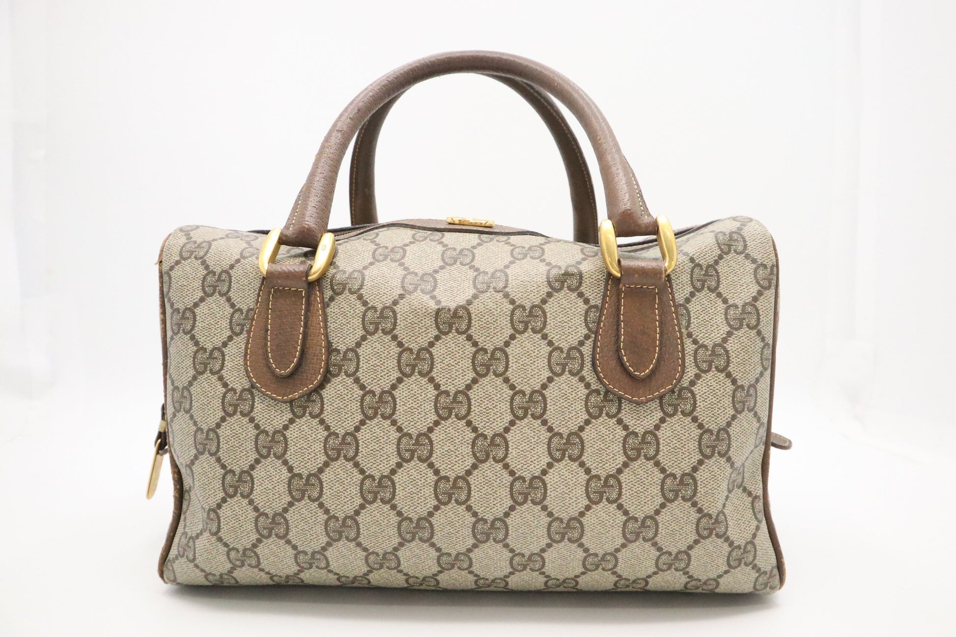 Gucci Boston GG Supreme Canvas Handbag Canvas 1