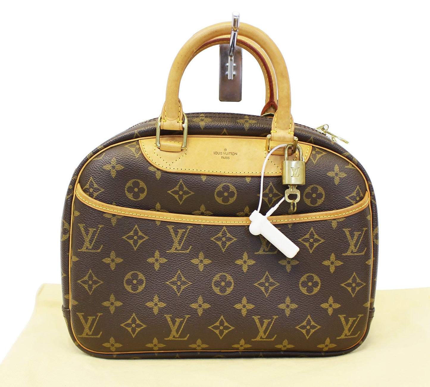 Louis Trouville Satchel Bag Canvas Monogram Travel Bag