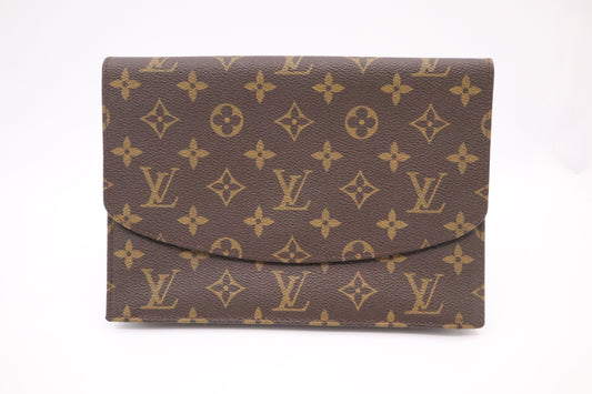 Louis Vuitton Pochette Rabat Monogram Canvas Clutch Bag