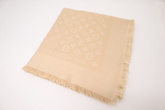 Louis Vuitton Scarf Monogram Beige