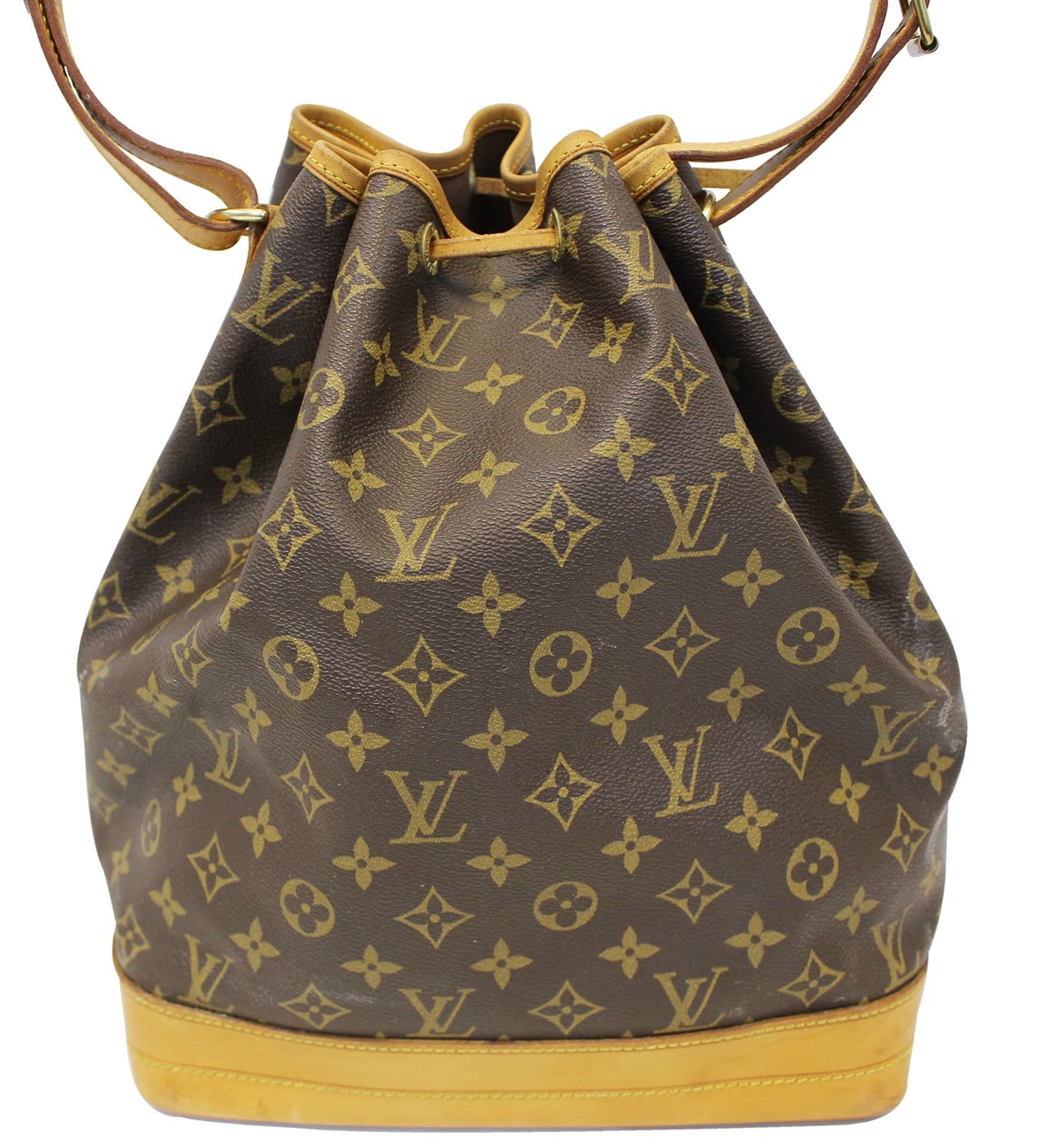 Louis Large Noe Shoulder Bag Canvas Monogram