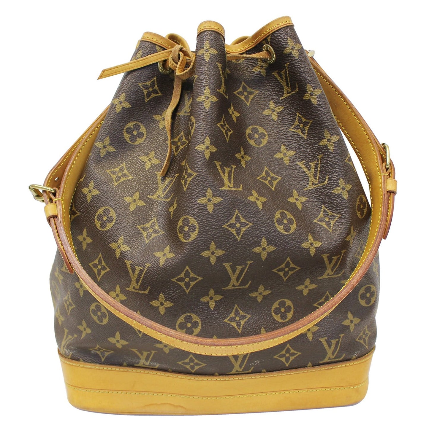 Louis Large Noe Shoulder Bag Canvas Monogram