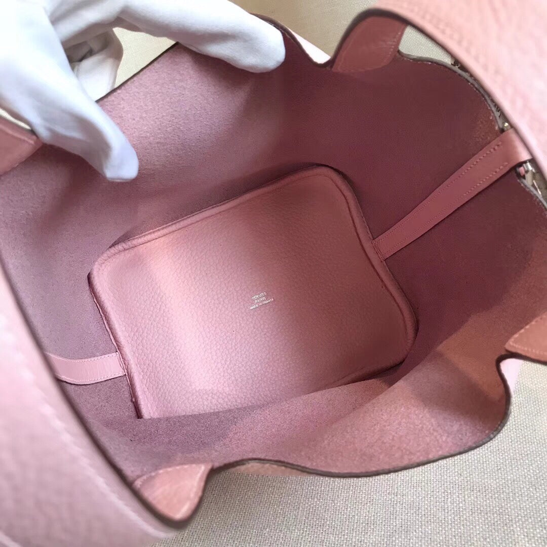 Top Quality Picotin Lock For Women Sitop Pink Travel Bag