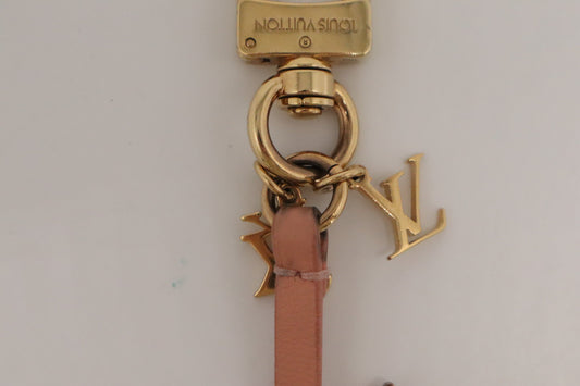 Louis Vuitton Rabbit Charm Pink Leather Key Chain