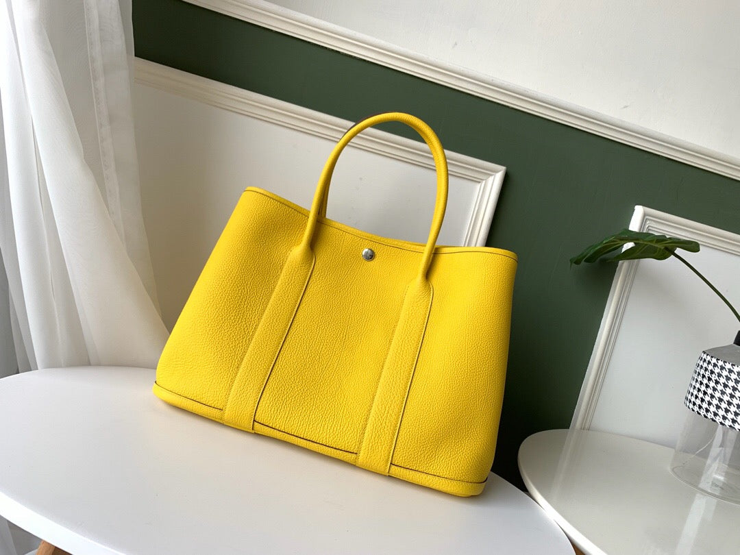Top Quality Garden Party Bag Yellow For Shoulder Bag