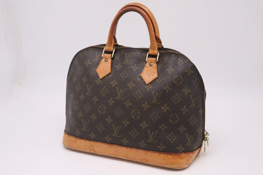 Louis Vuitton Alma PM Monogram Canvas Handbag