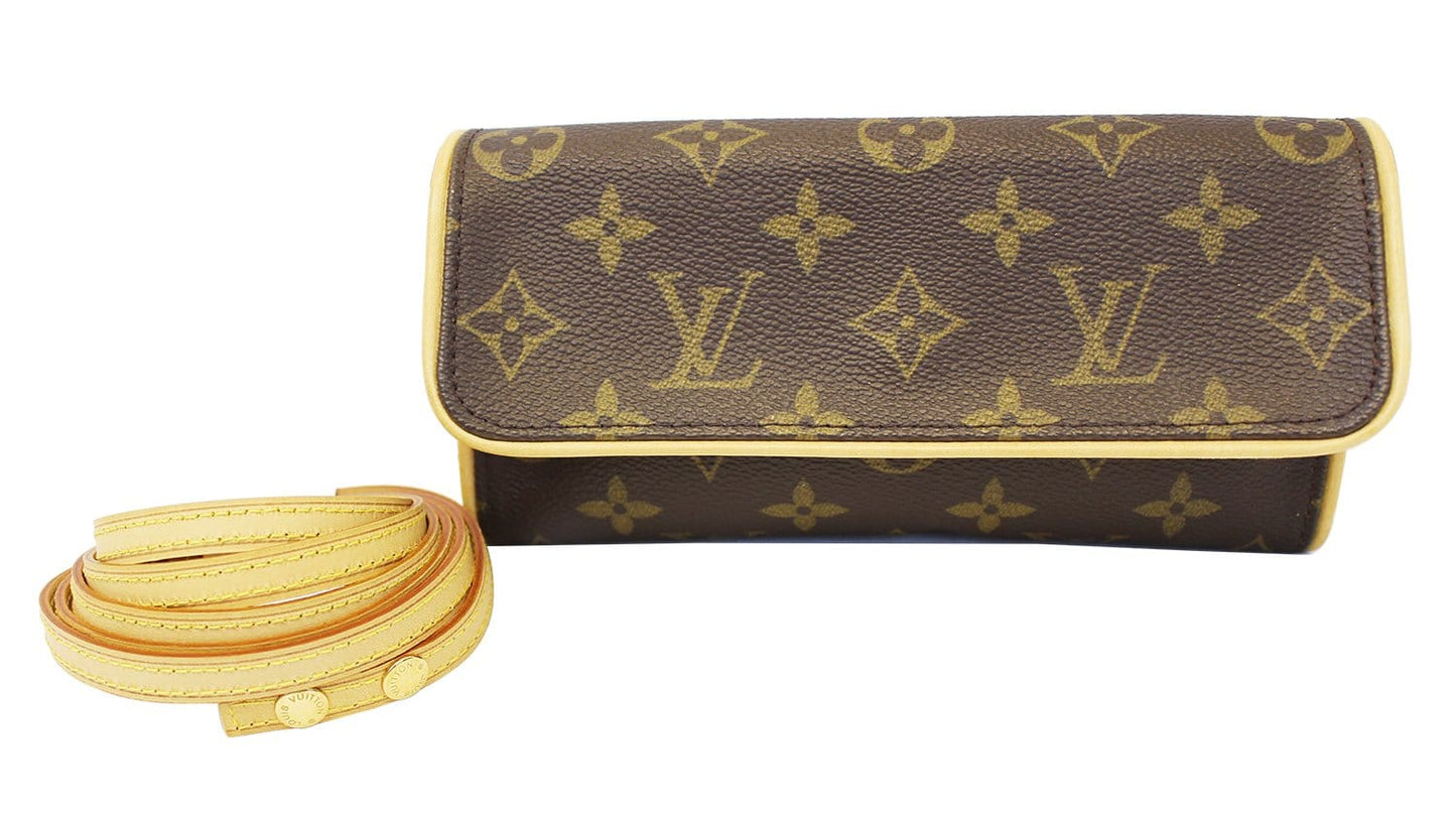 Louis Pochette Twin Pm Crossbody Bag Canvas Monogram