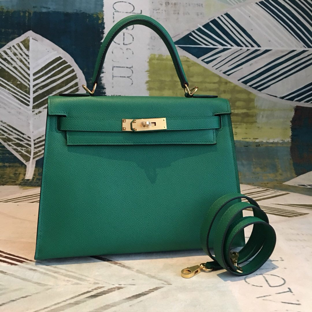 Top Quality Kelly Vert Jade Bag For Green Shoulder Bag