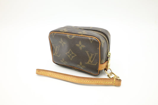 Louis Vuitton Wapity Wrist Monogram Canvas Handbag