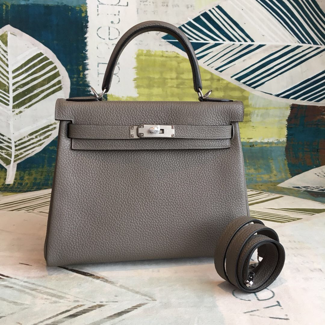 Top Quality Kelly Asphalte Color Bag For Shoulder Bag