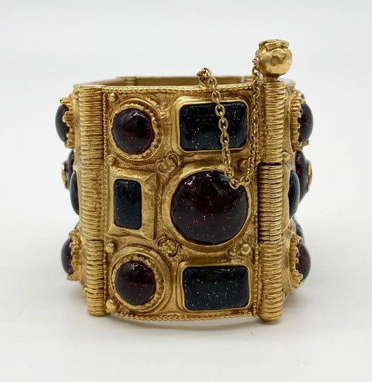 Chanel Rare Gold Gripoix Bracelet