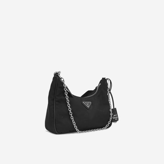 Prada Re Edition Shoulder Bag Nylon Black