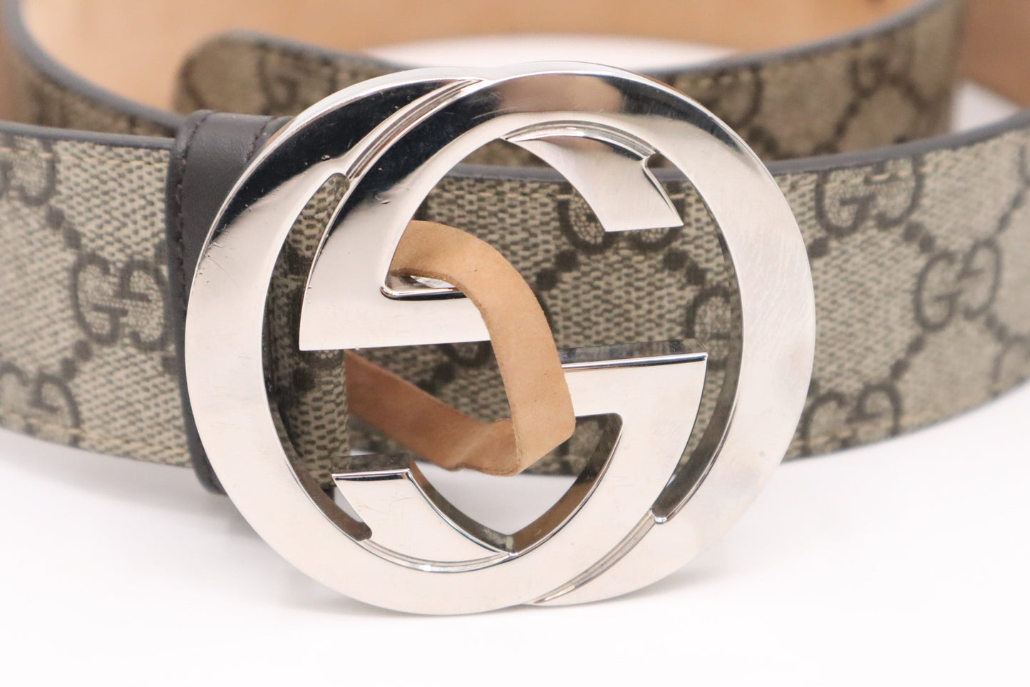 Gucci GG Supreme Canvas Belt