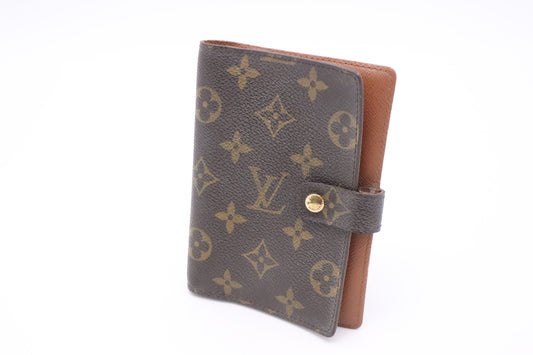 Louis Vuitton Agenda PM Monogram Canvas Handbag Canvas 2