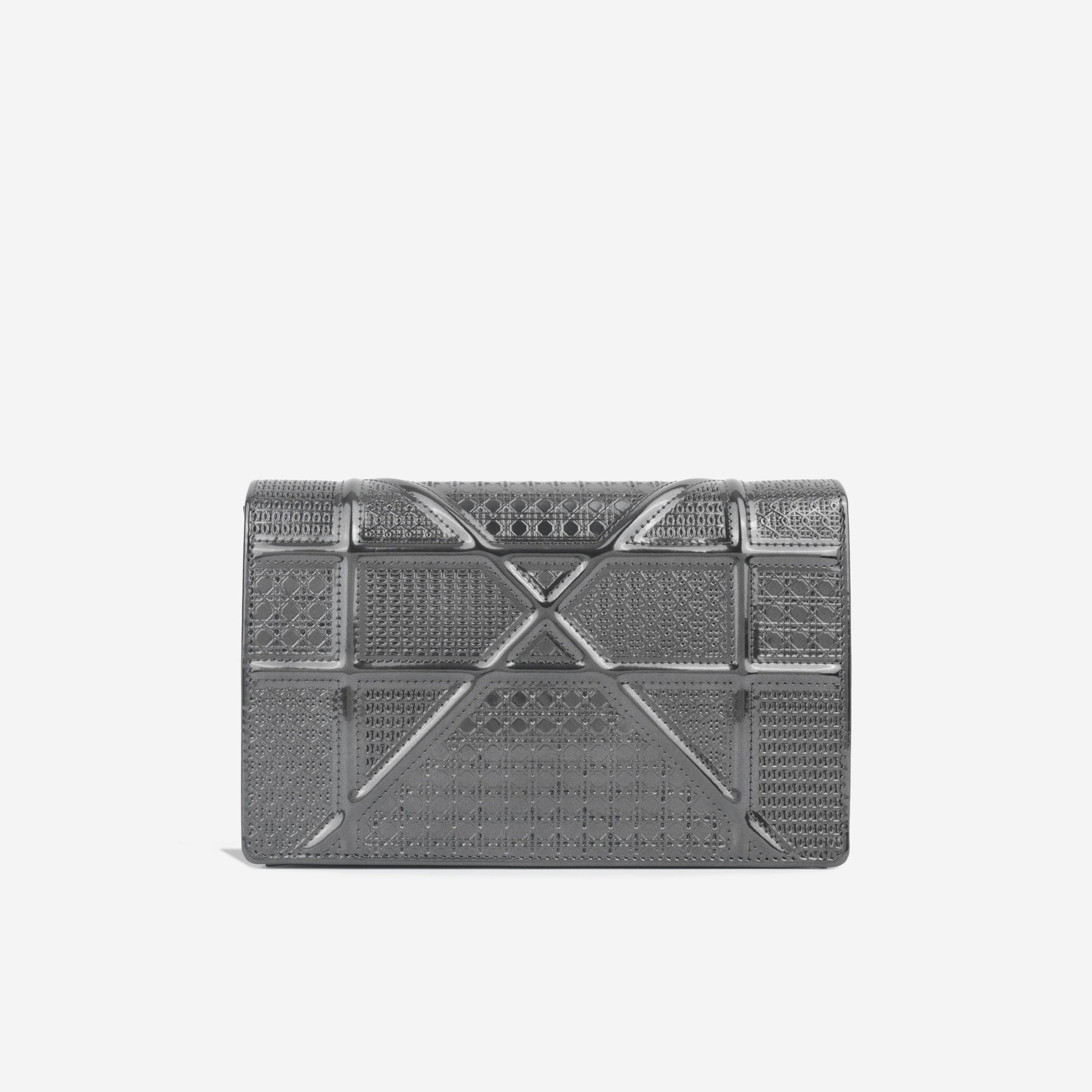 Dior Christian ama Woc Crossbody Bag Mettalic Cannage Shw