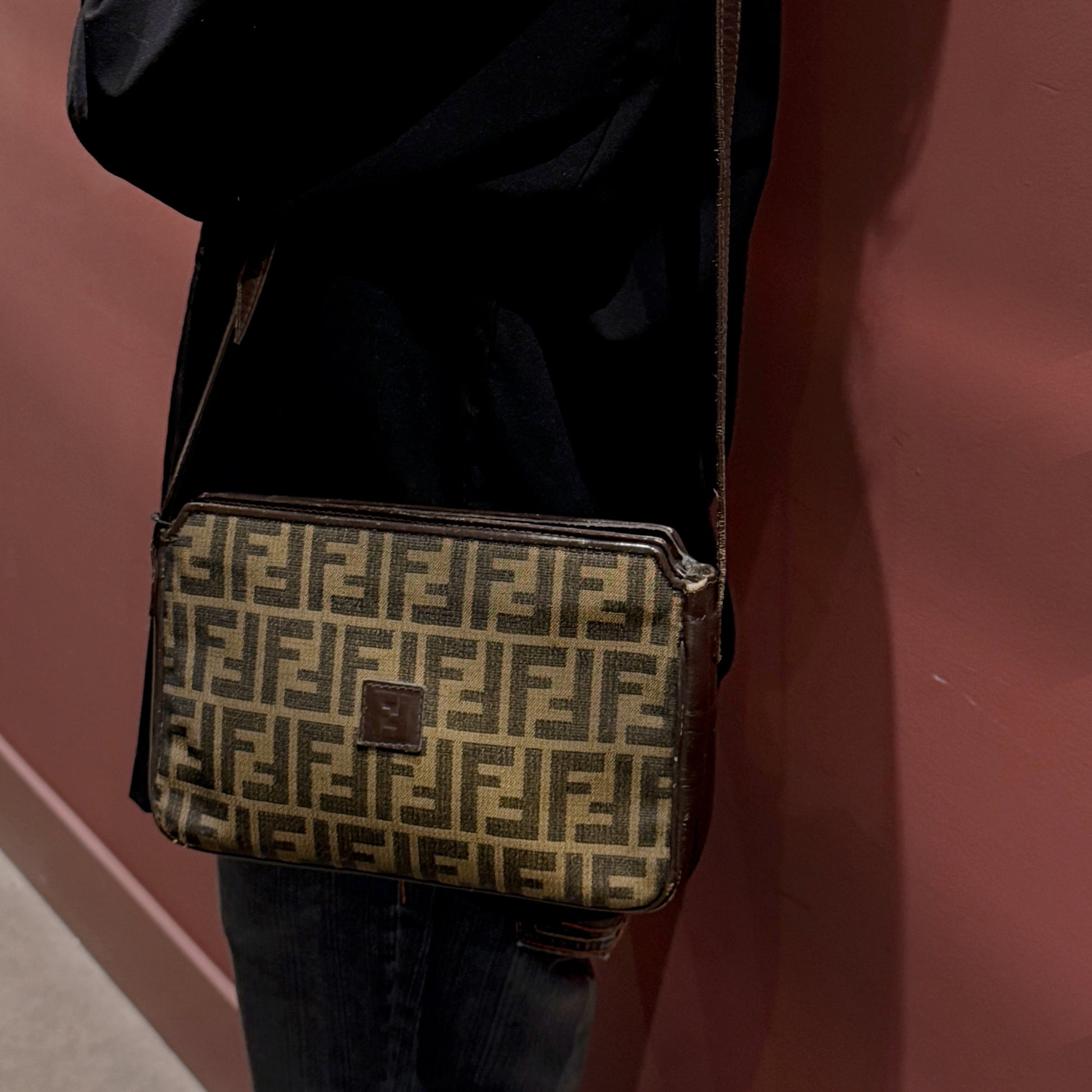 Fendi Zukka Bag Tws Monogram Travel Bag