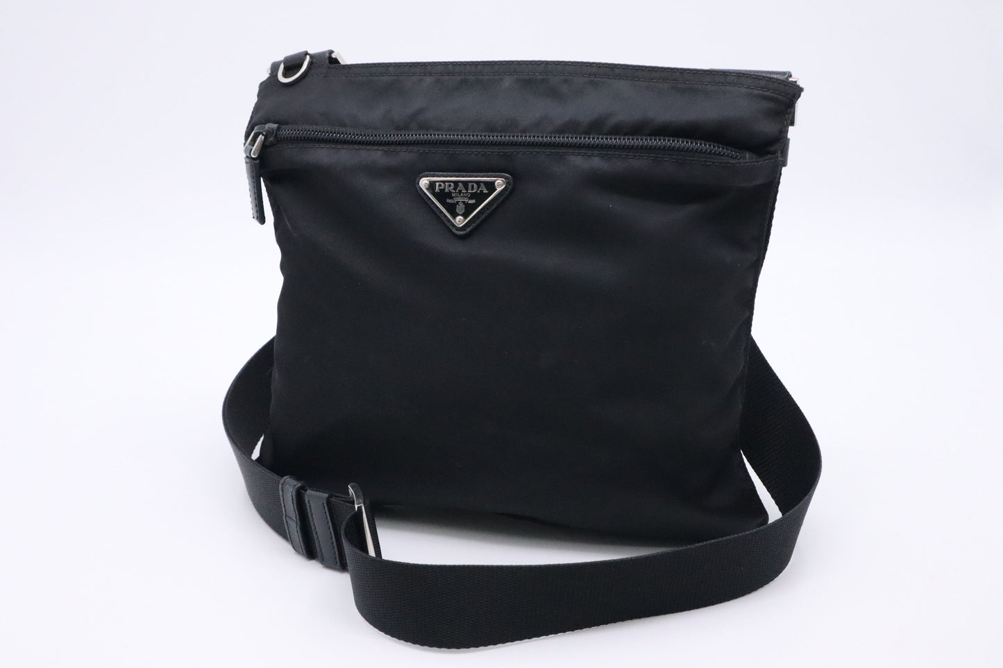 Prada Crossobdy In Handbag Canvas Nylon Travel Bag