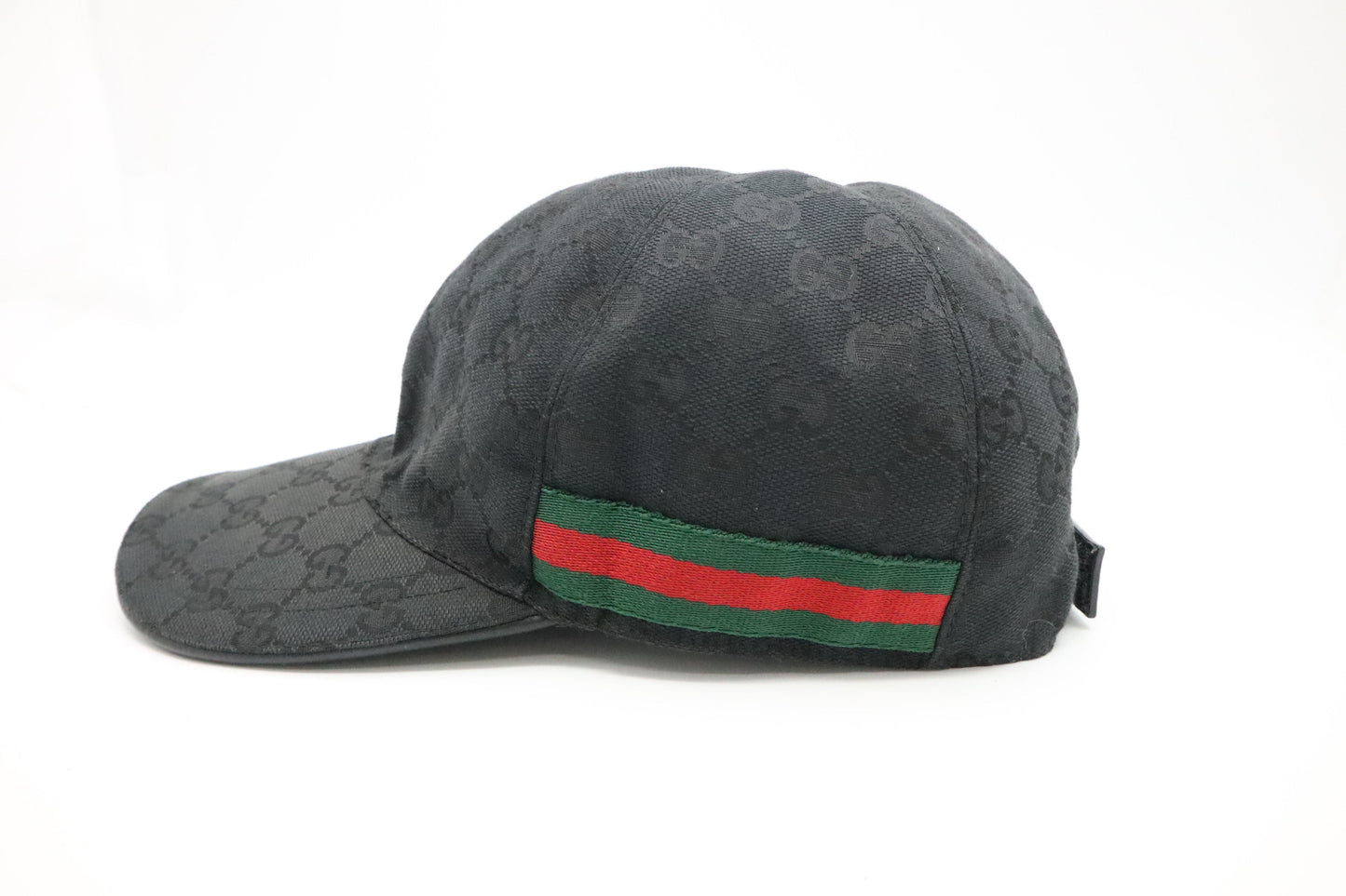Gucci GG Canvas Black Hat Canvas 2