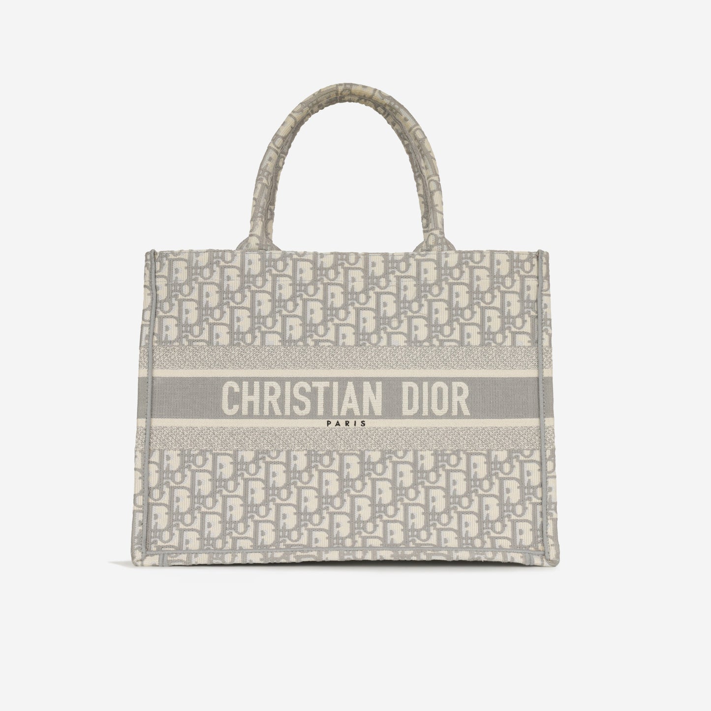 Dior Christian Book Tote Medium Tote Bag Dior Oblique Embroidery