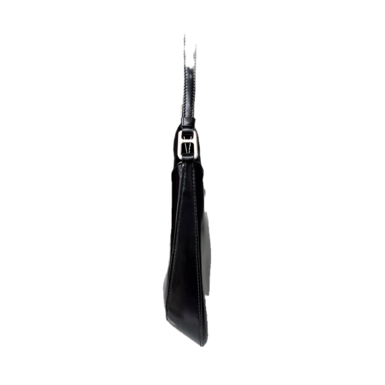 Prada Cleo Shoulder Bag Leather Black