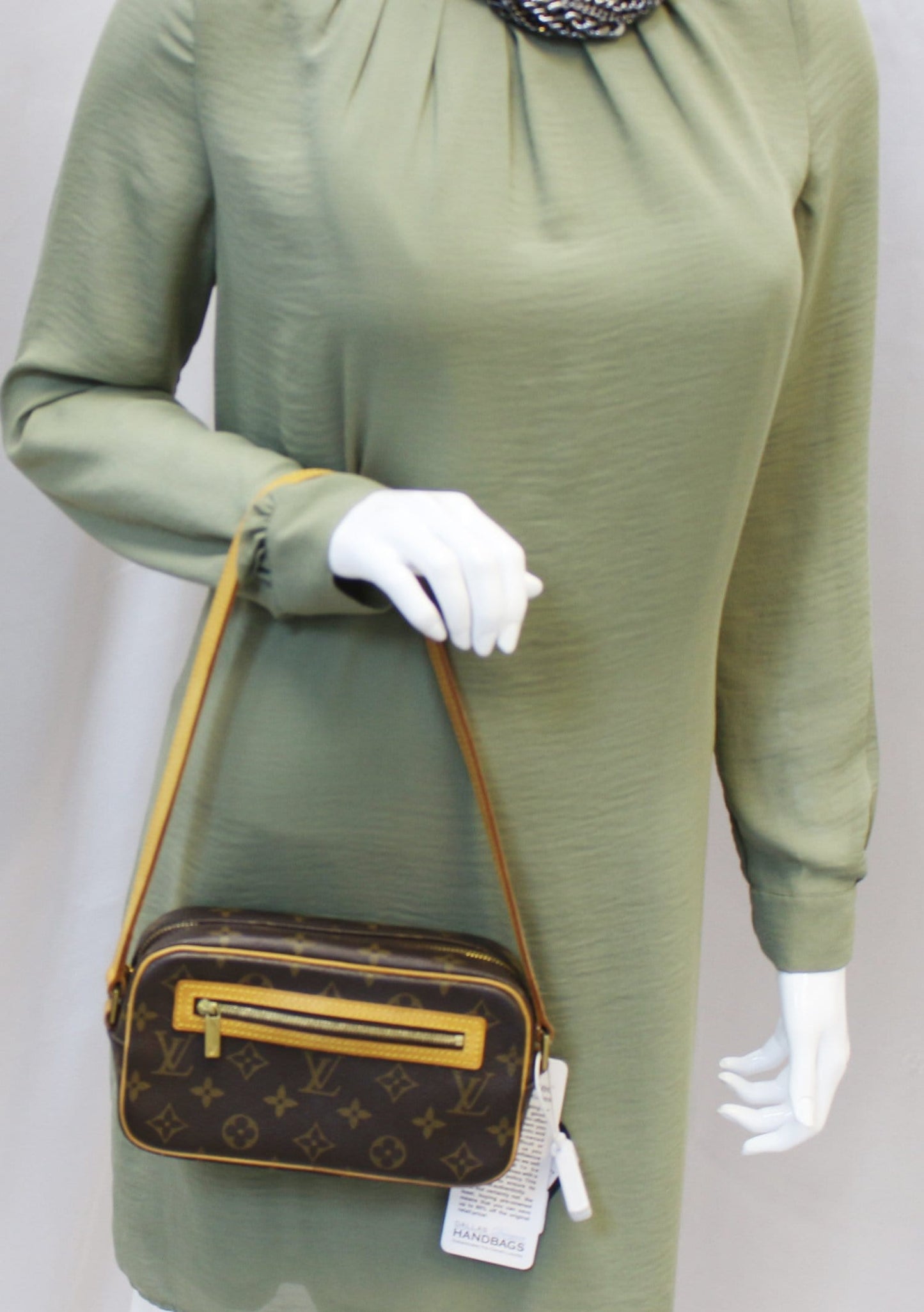 Louis Pochette Cite Shoulder Bag Canvas Monogram