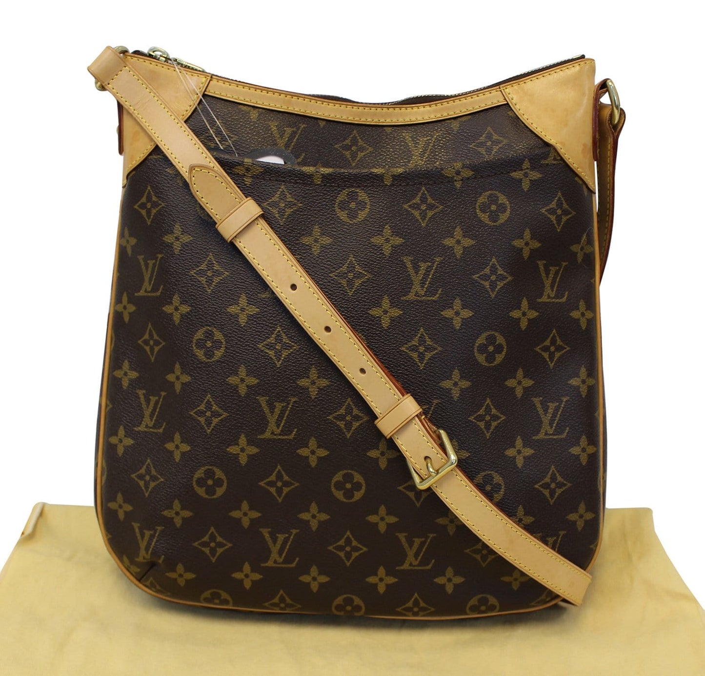 Louis Odeon Mm Crossbody Bag Canvas Monogram