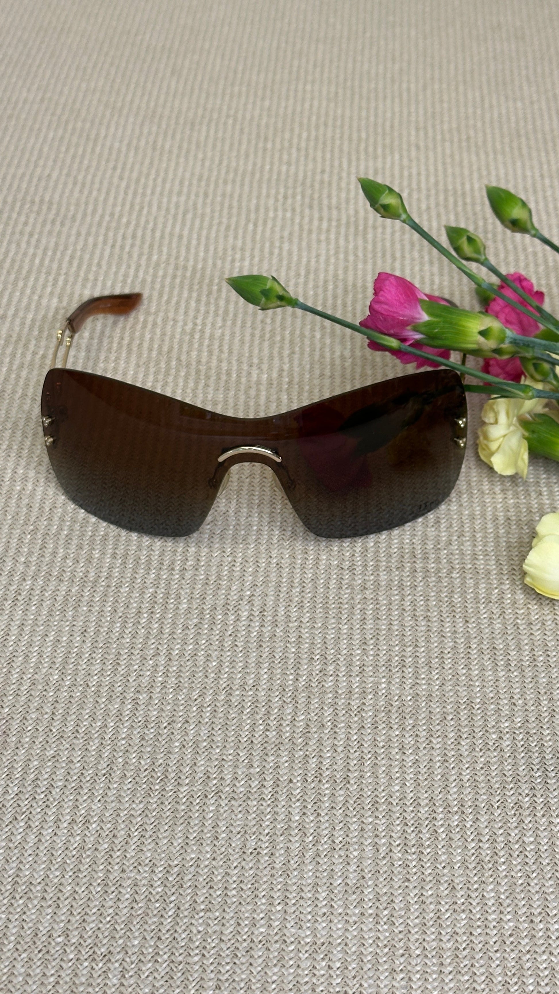 Dior Handbag Sweetest Sunglasses Crystal Flowers
