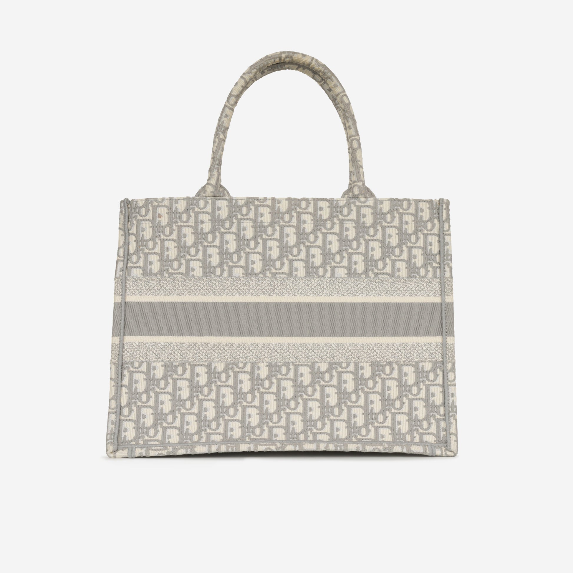 Dior Christian Book Tote Medium Tote Bag Dior Oblique Embroidery