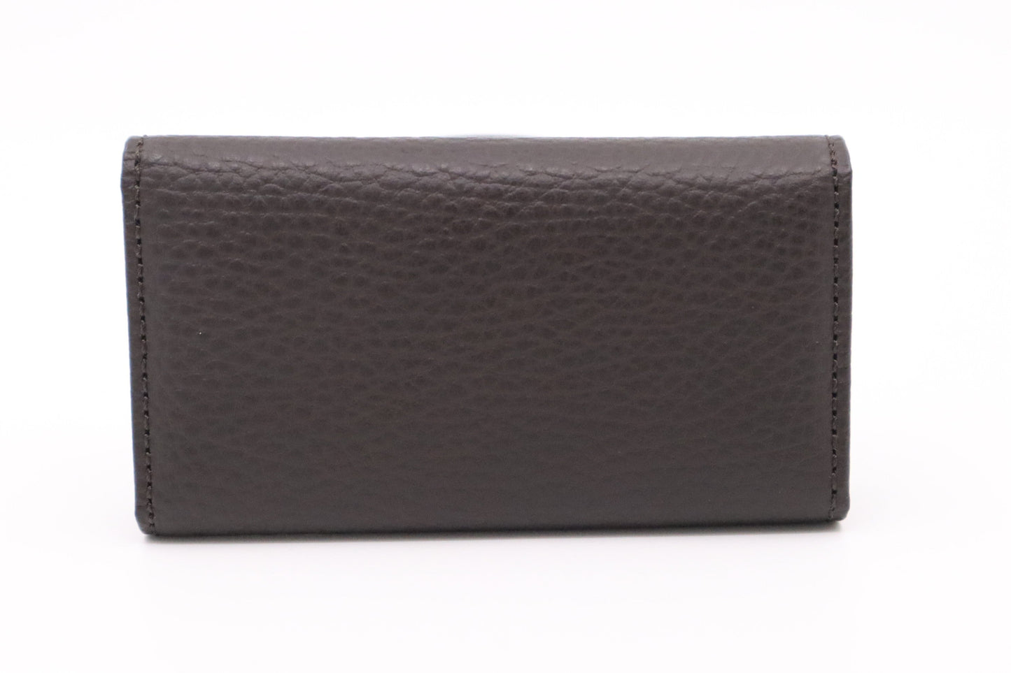 Burberry Key Case In Handbag Leather Brown Travel Bag