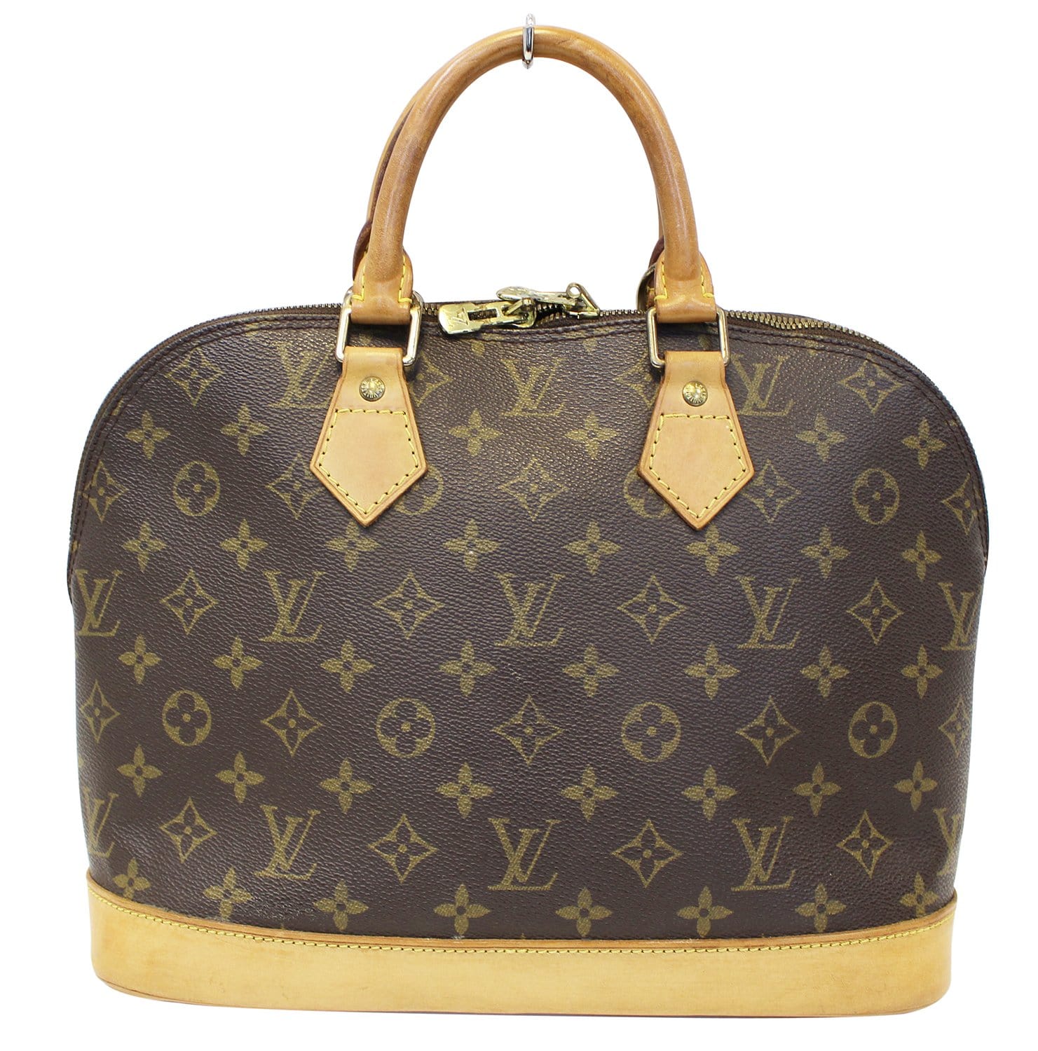Louis Alma Satchel Bag Canvas Monogram Travel Bag