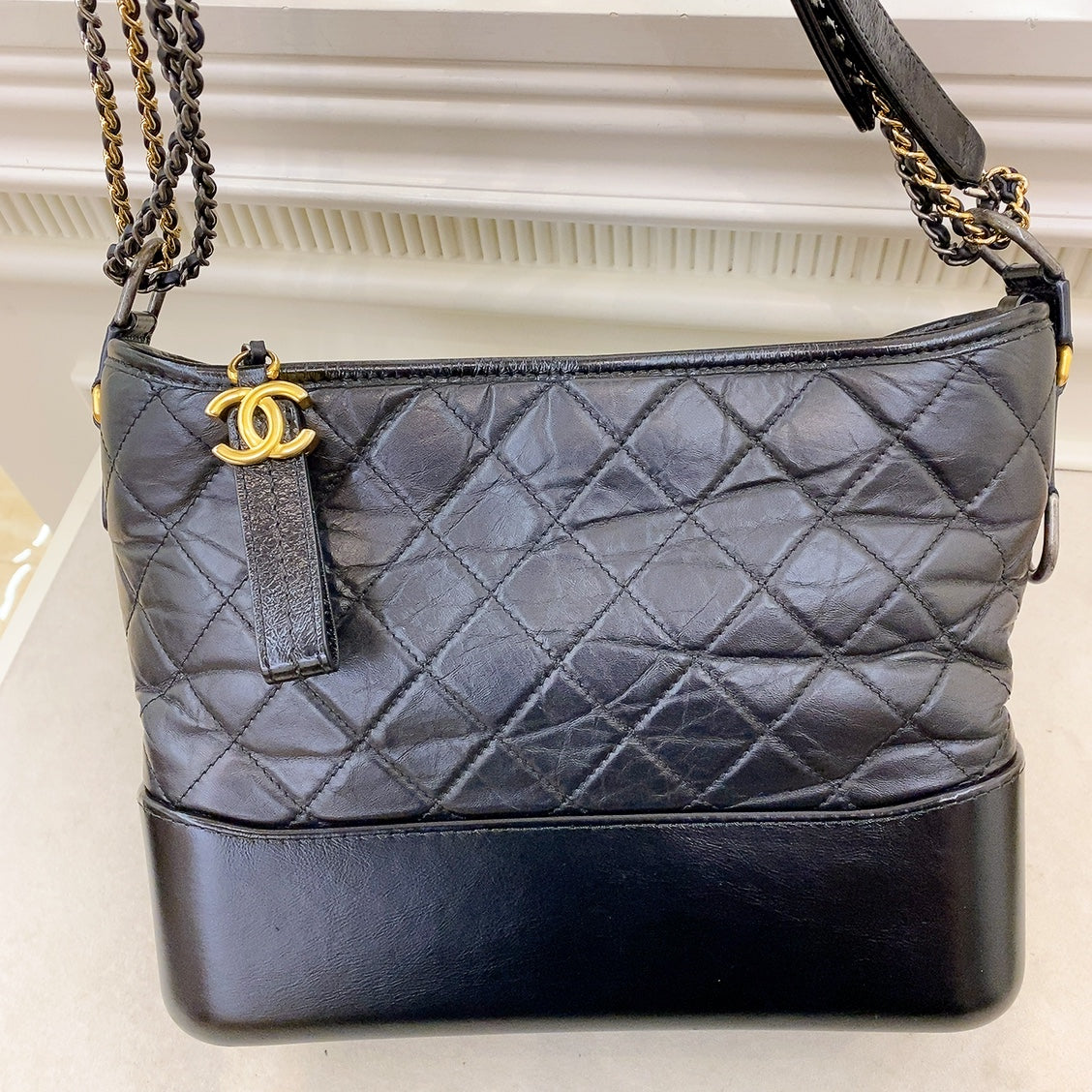 Chanel Gabrielle Medium in Black Accessory