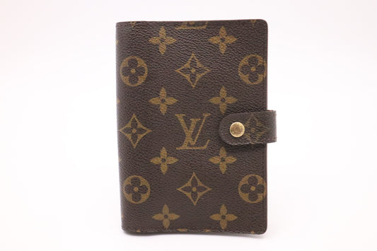 Louis Vuitton Agenda PM Monogram Canvas Handbag Monogram Canvas