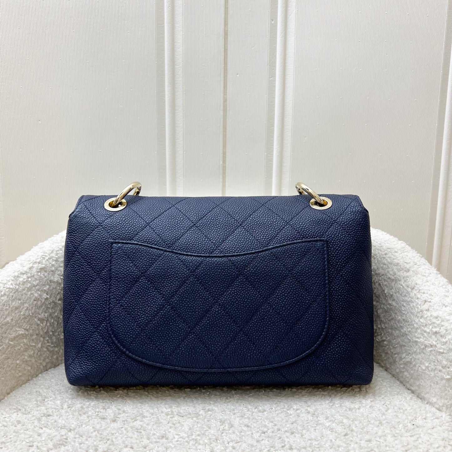 Chanel City Walk Flap in Navy Caviar LGHW (Model: ) Accessory
