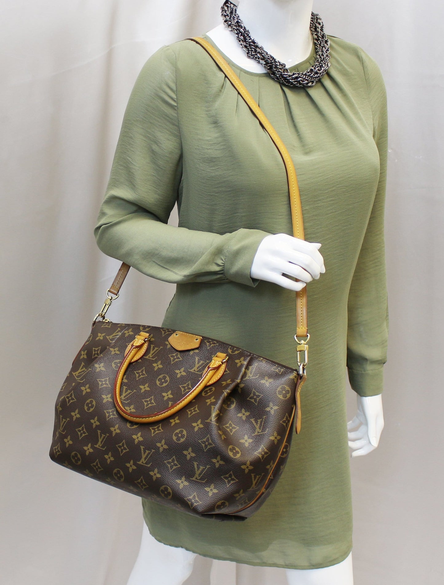 Louis Turenne Mm Way Shoulder Bag Canvas Monogram