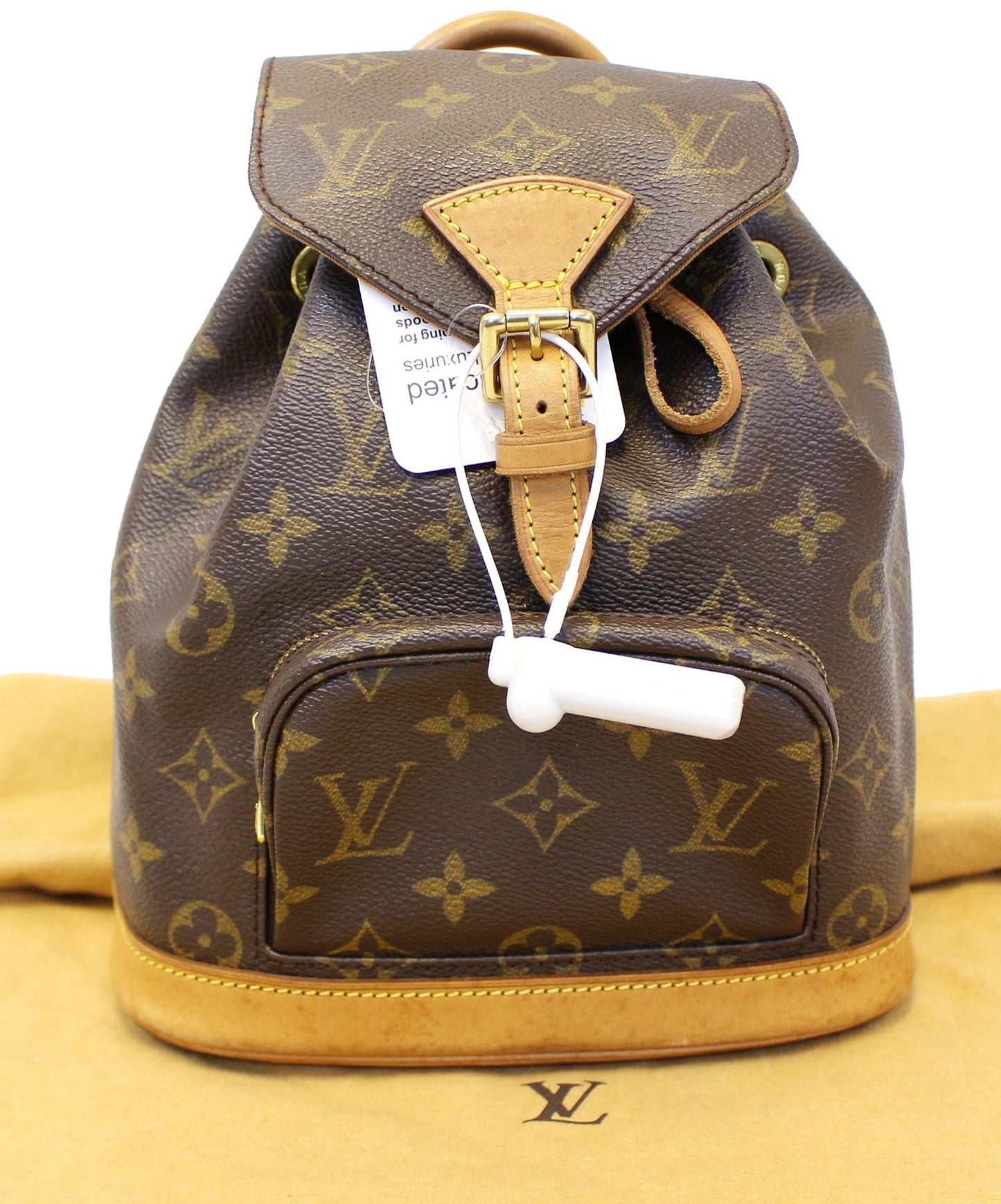Louis Backpack Bag Montsouris Pm Monogram