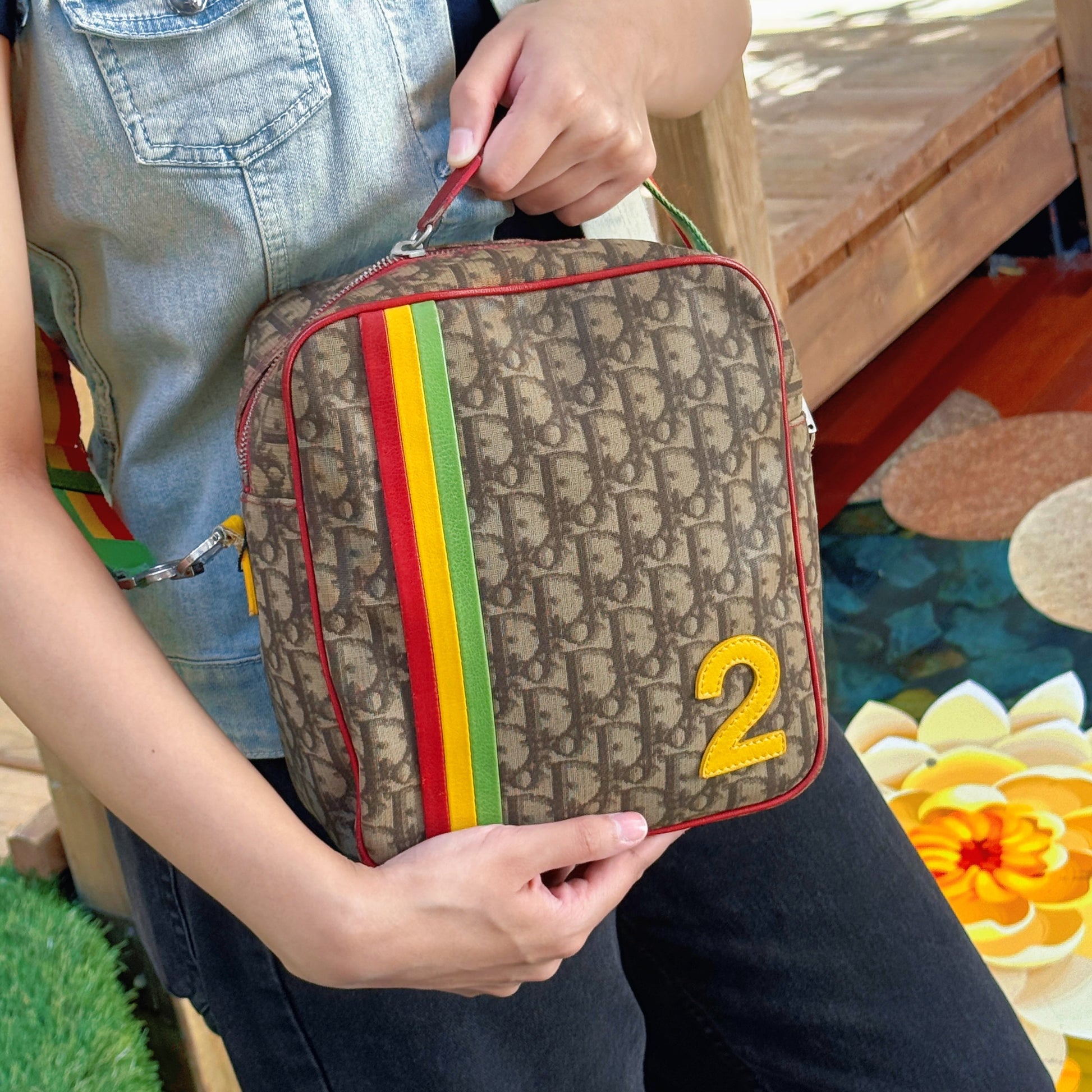 Dior Christian issimo Rasta Messenger Bag Tws Crossbody Bag