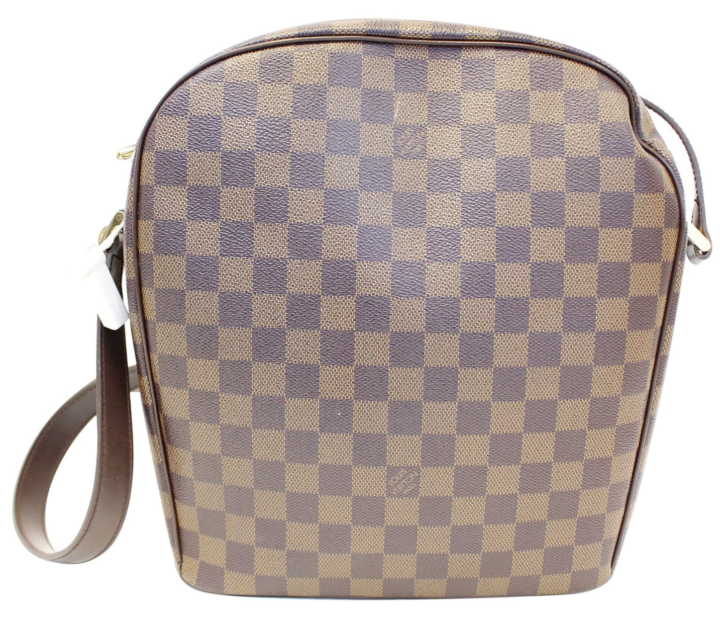 Louis Damier Ebene Ipanema Gm Crossbody Bag Brown