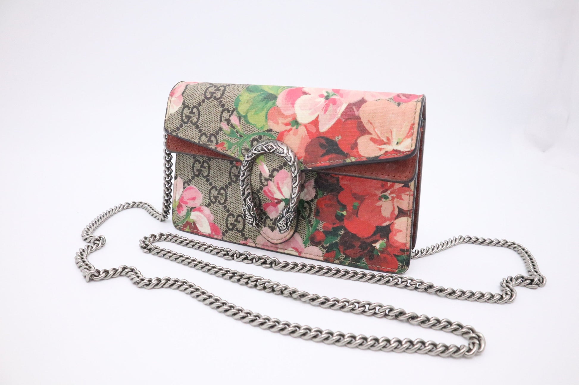Gucci Dionysus GG Blooms Canvas Pink Mini Bag