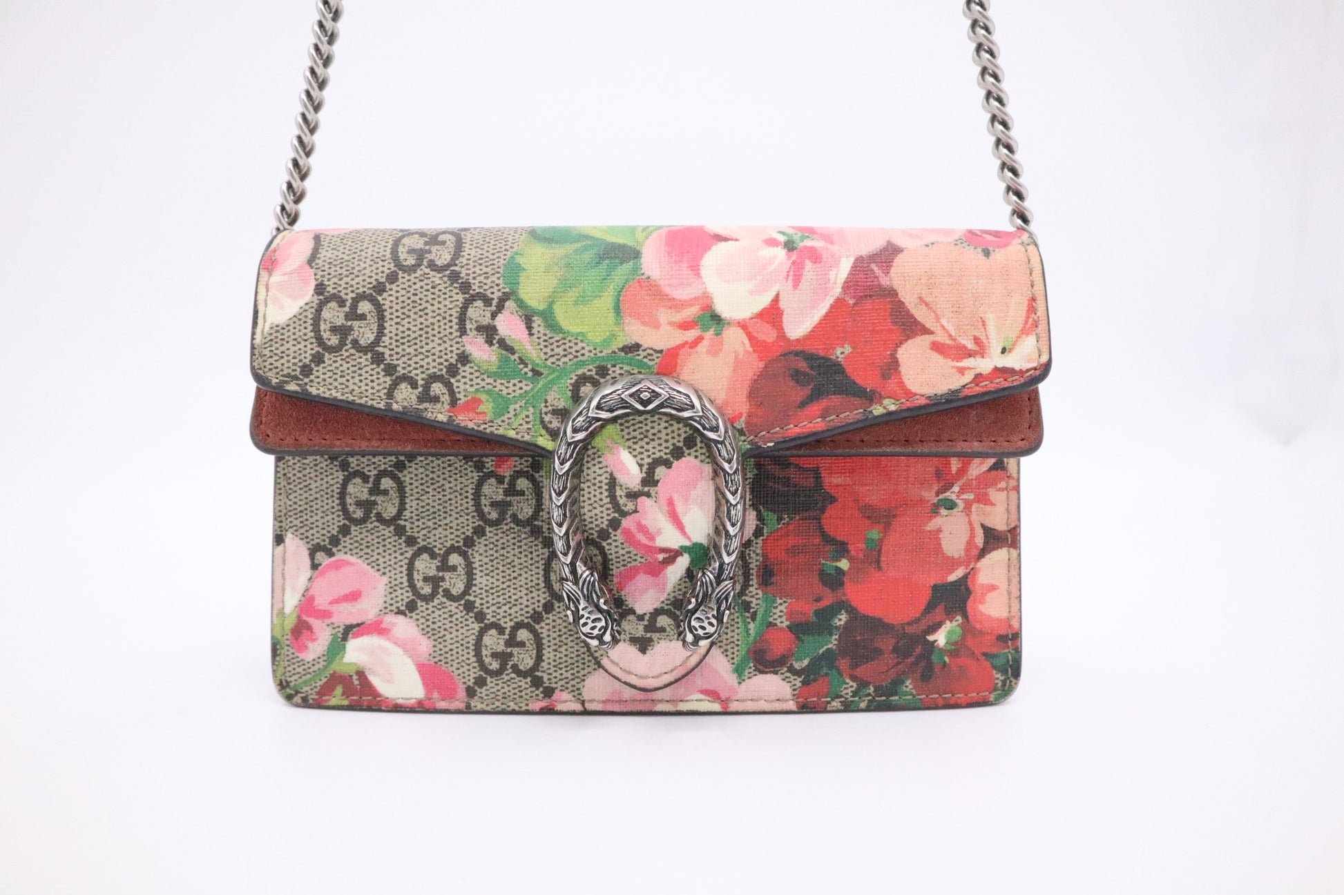 Gucci Dionysus GG Blooms Canvas Pink Mini Bag