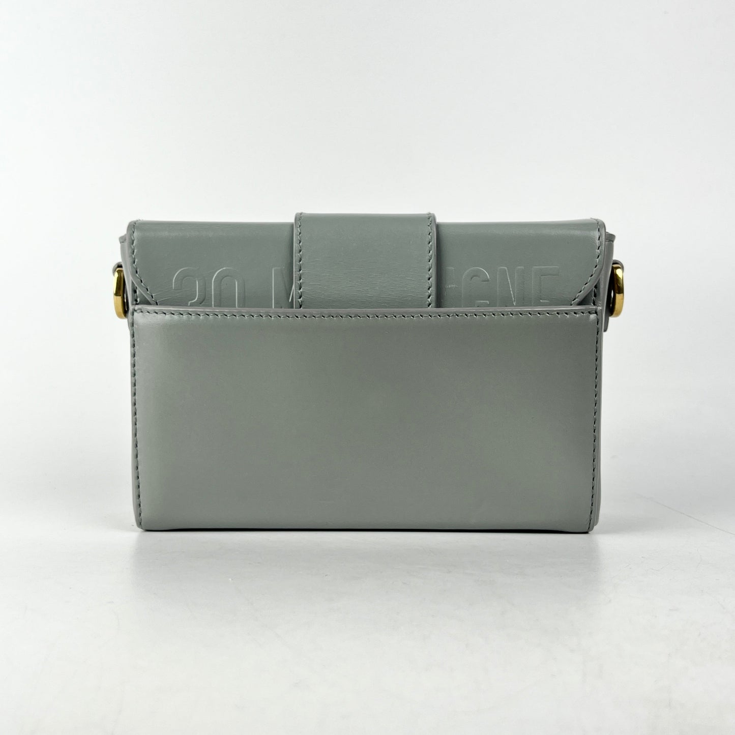 Dior Christian Montaigne Crossbody Bag Blue Micro
