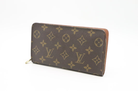 Louis Vuitton Zippy Monogram Canvas Wallet Case
