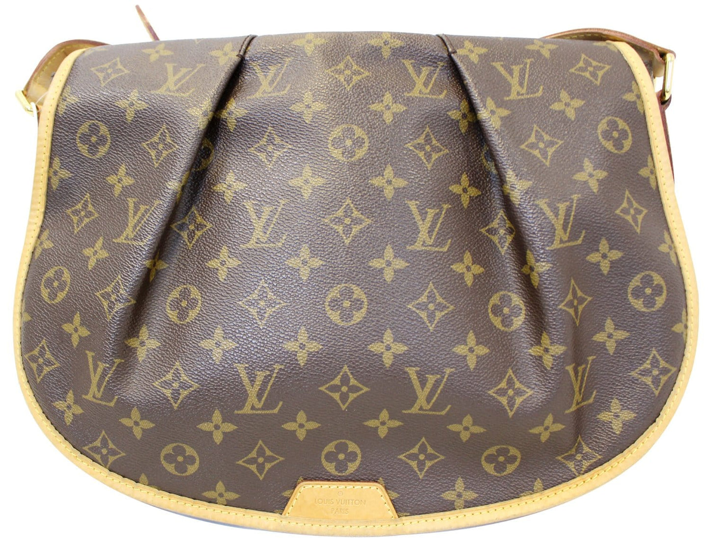 Louis Menilmontant Mm Crossbody Bag Canvas Monogram