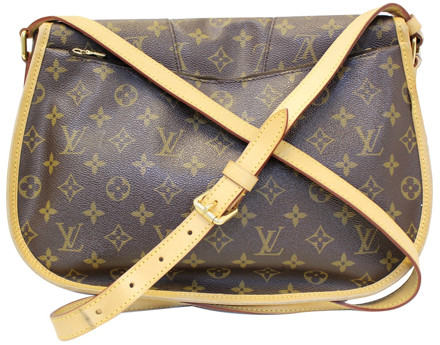 Louis Menilmontant Mm Crossbody Bag Canvas Monogram