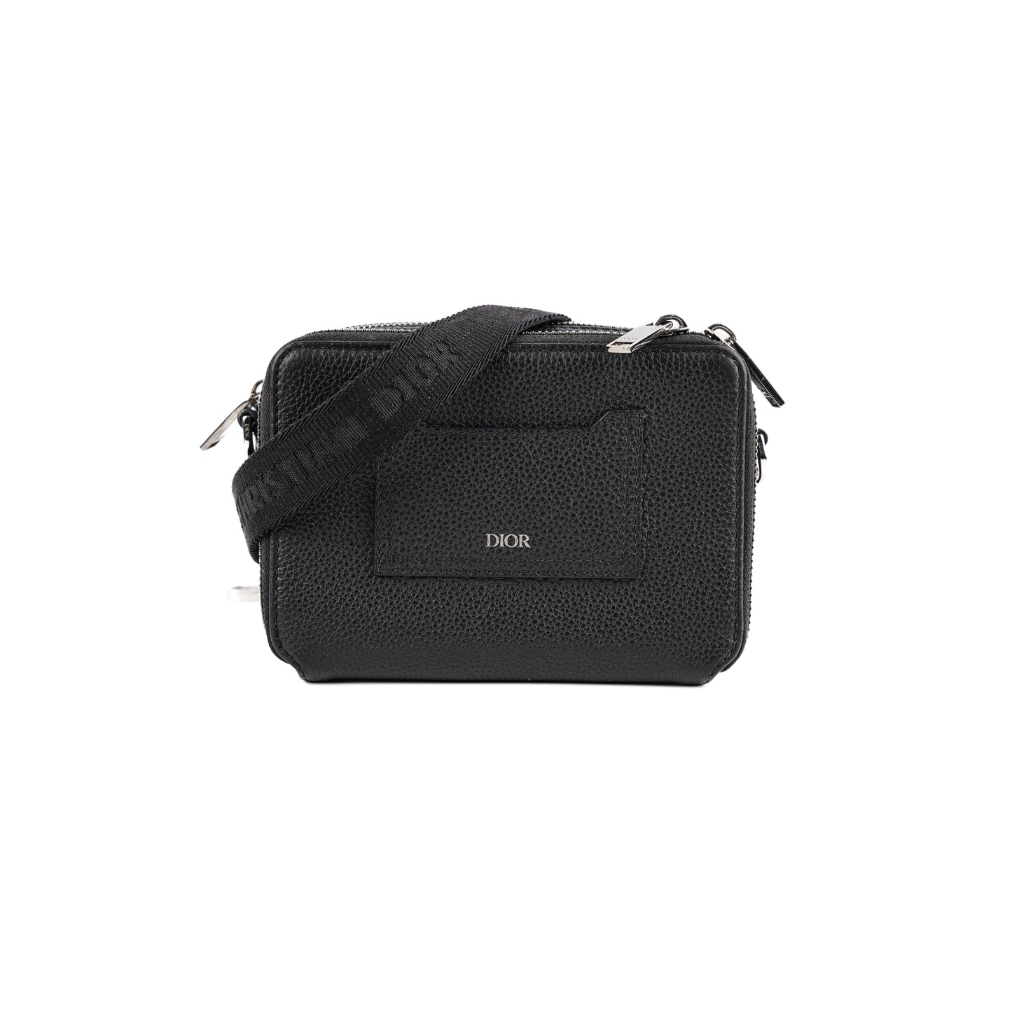 Dior Christian Homme Crossbody Bag Black