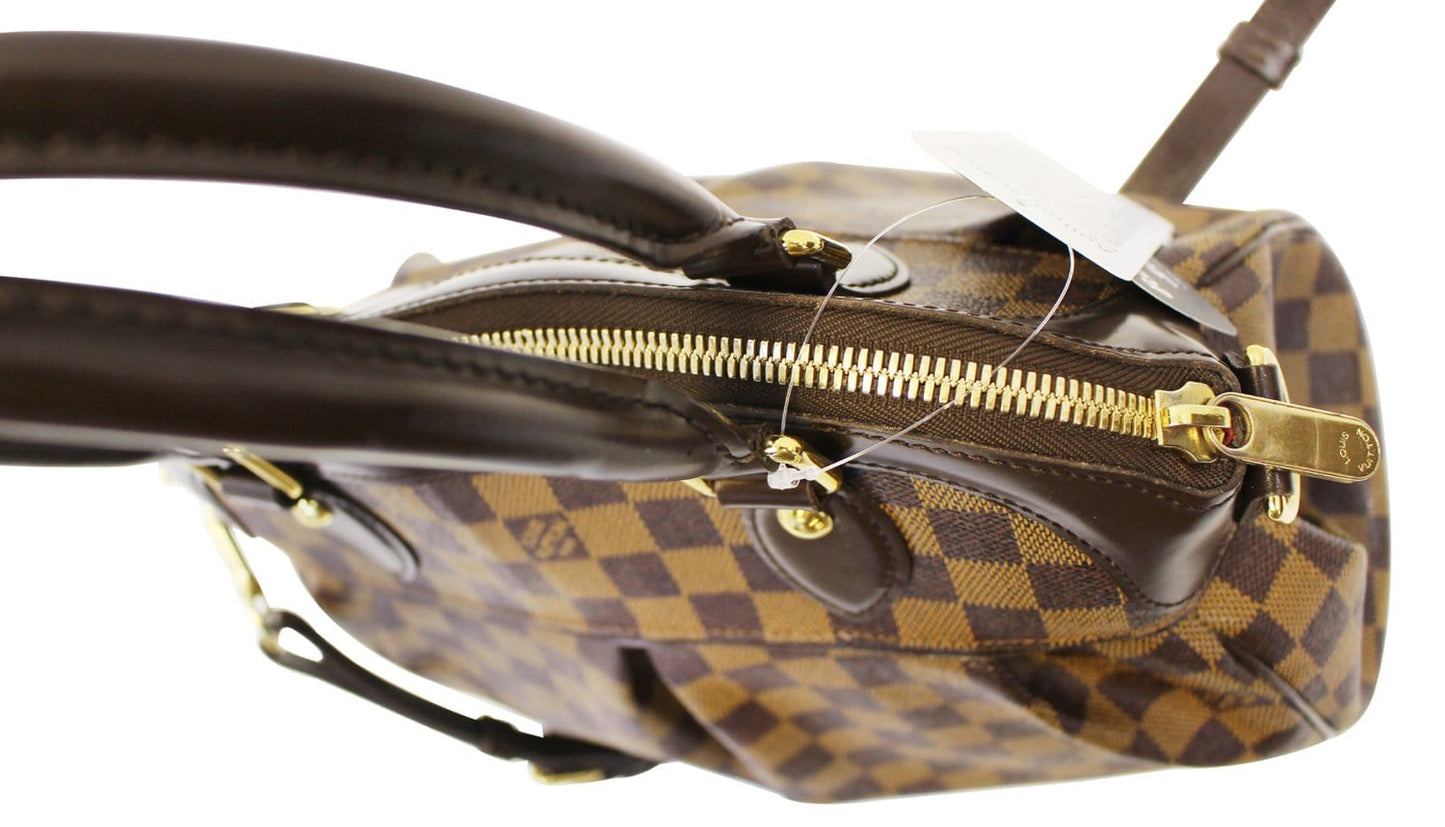 Louis Damier Ebene Trevi Pm Shoulder Bag Brown