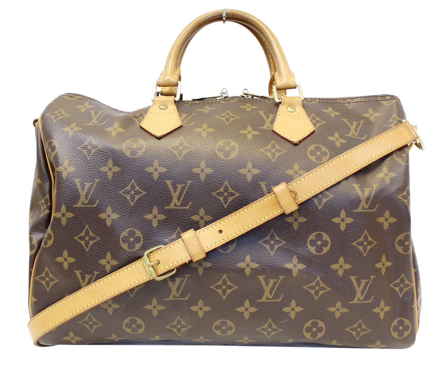 Louis Vuitton Speedy Bandouliere Bag Canvas Monogram Shoulder Bag
