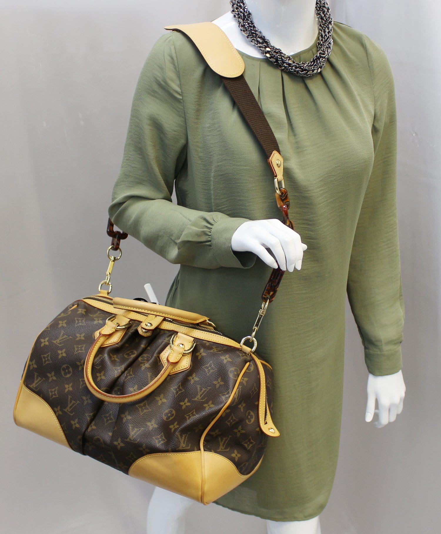 Louis Stephen Shoulder Bag Limited Edition Canvas Monogram